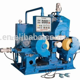 Mirror finished cookware buffing machine
