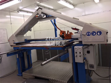 OEM Sheet Metal Polishing Machine 3000x2000x2800mm Size With 2800r/Min Spindle Speed