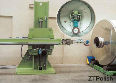 Dished Ends Automatic Buffing Machine For Stainless Steel Diameter 300-6200mm