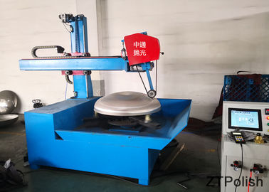 Dish Head Stainless Steel Polishing Machine For Material Surface Treatment