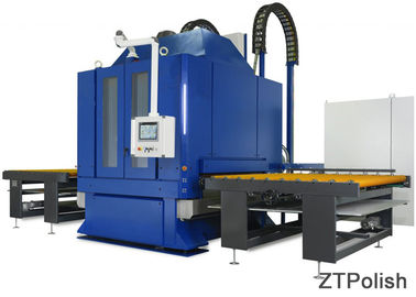ZTD Sheet Metal Deburring Machine / Small Plate Polishing Machine For Hairline Surface