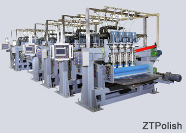 Professional Sheet Metal Deburring Machine Fully Automatic Control Color Customized