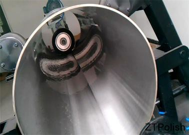 ZT702 CNC Grinding Machine / Automatic Buffing Machine Stainless Steel For Tank