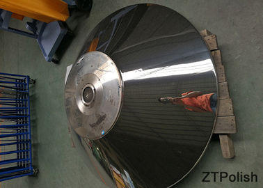 Automatic Stainless Steel Polishing Equipment 380v/50-60HZ With Dish End