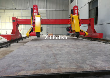Stainless Steel Plate Mirror Polishing Machine For Carbon Steel Grinding Layer Removal